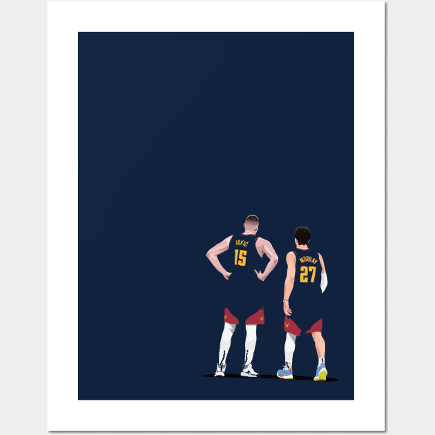 Nuggets Duo Wall Art by dbl_drbbl